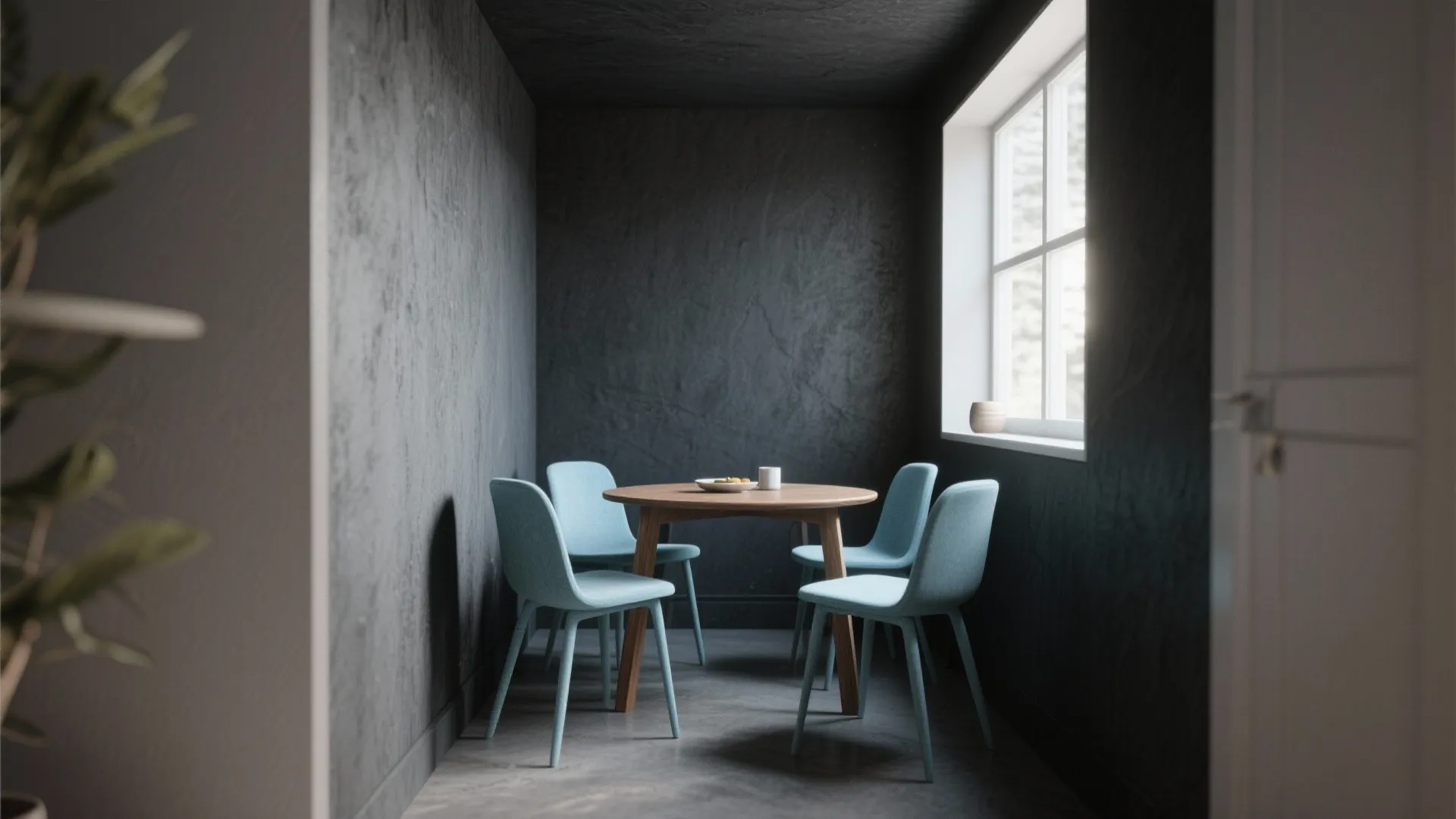 4. Create contrast with dark backdrops