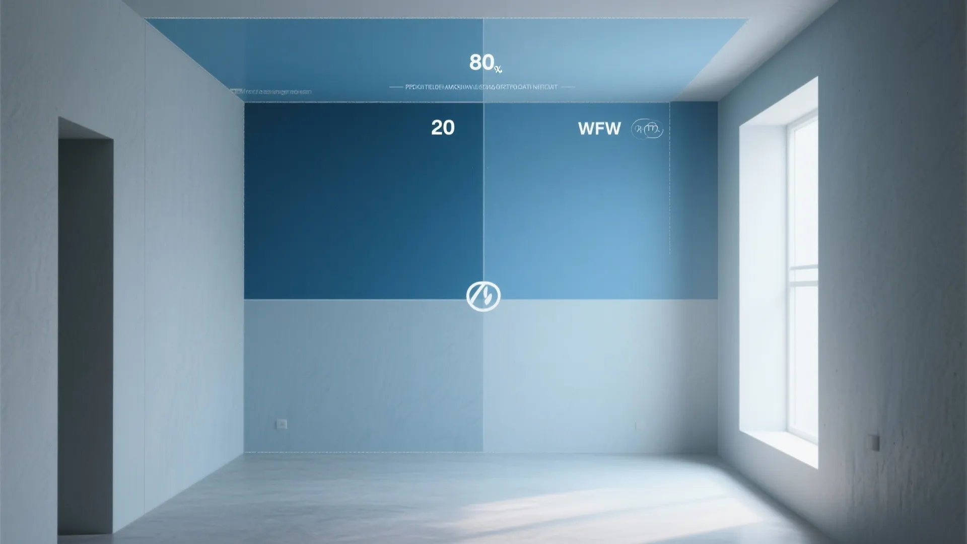 Serene Blues for Depth Without Darkness