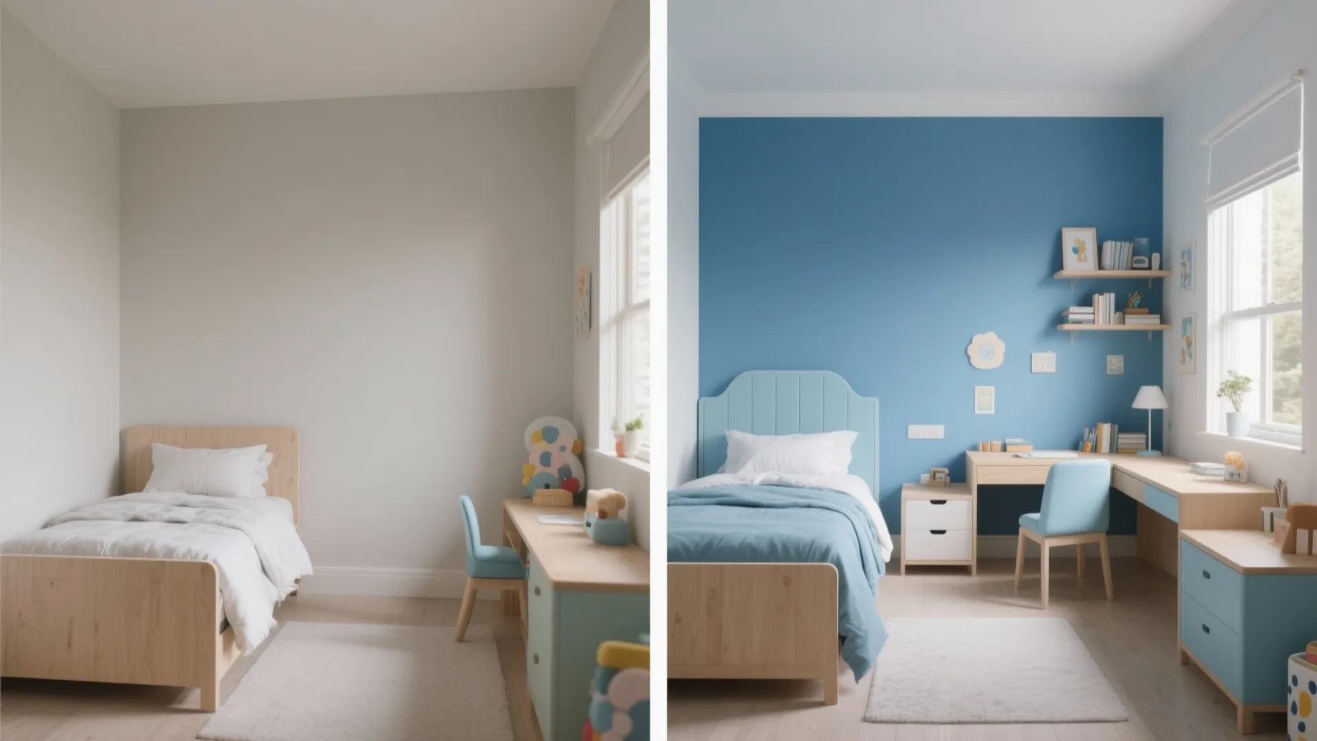 Adaptive Blue Tones for Sleep and Study