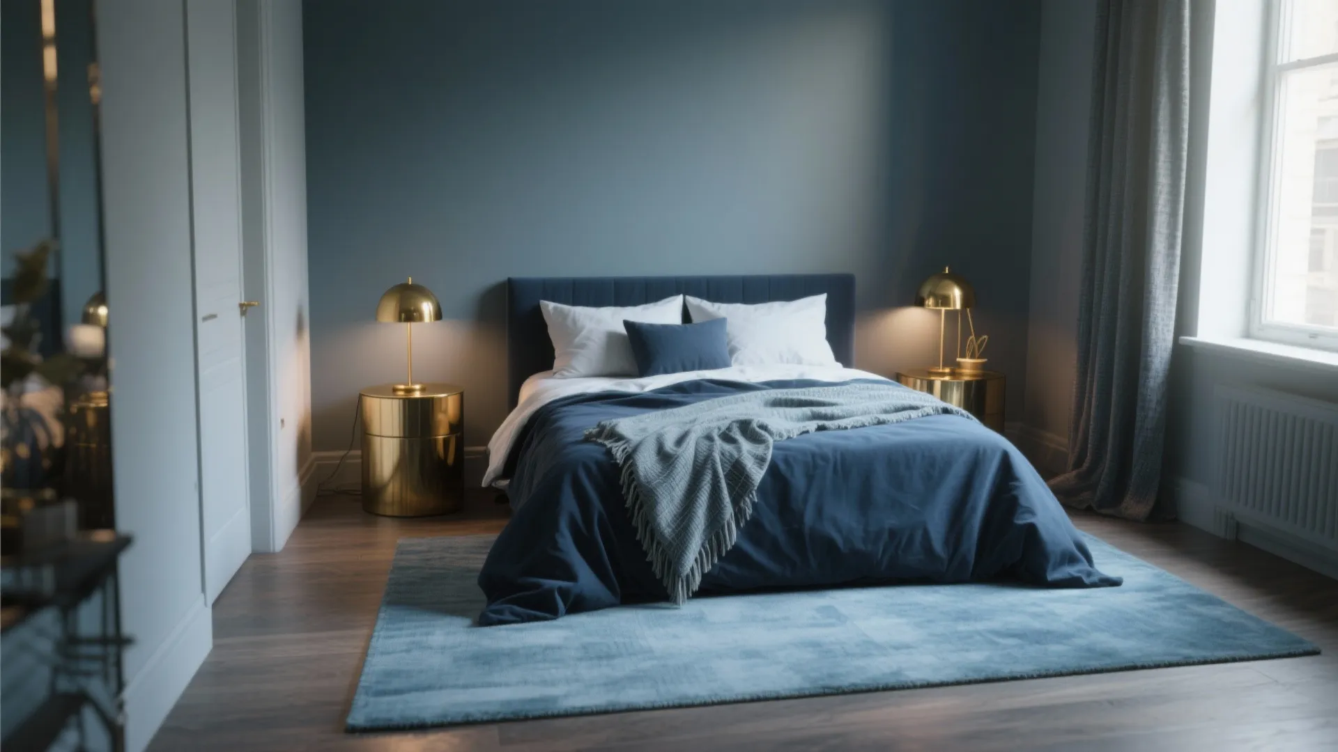 2. Contrast with Deep Accents for Depth