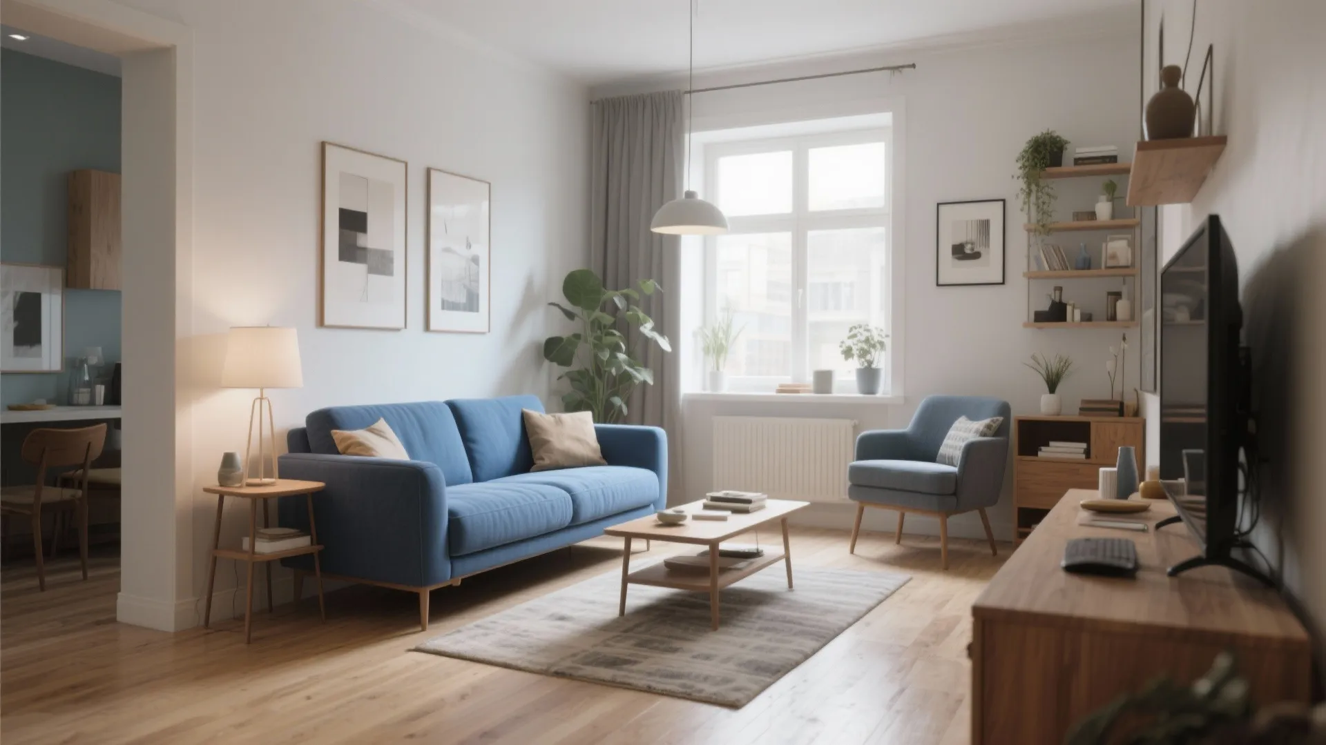 10 Blue Couch Living Room Design Ideas: How to Style a Blue Sofa and Create a Cozy, Trendy Living Room