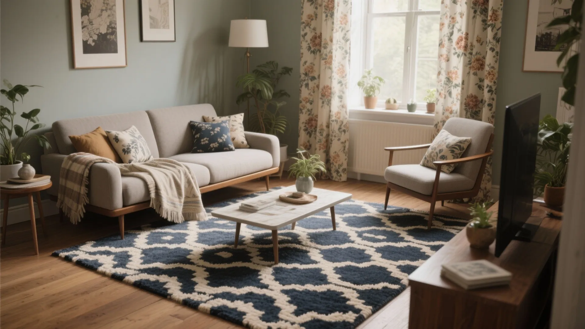 Blue & Cream Rug Ideas — 5 Inspiring Options