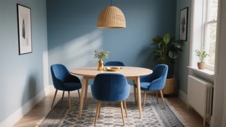 5 Creative Ideas for Blue Chairs in Small Dining Rooms