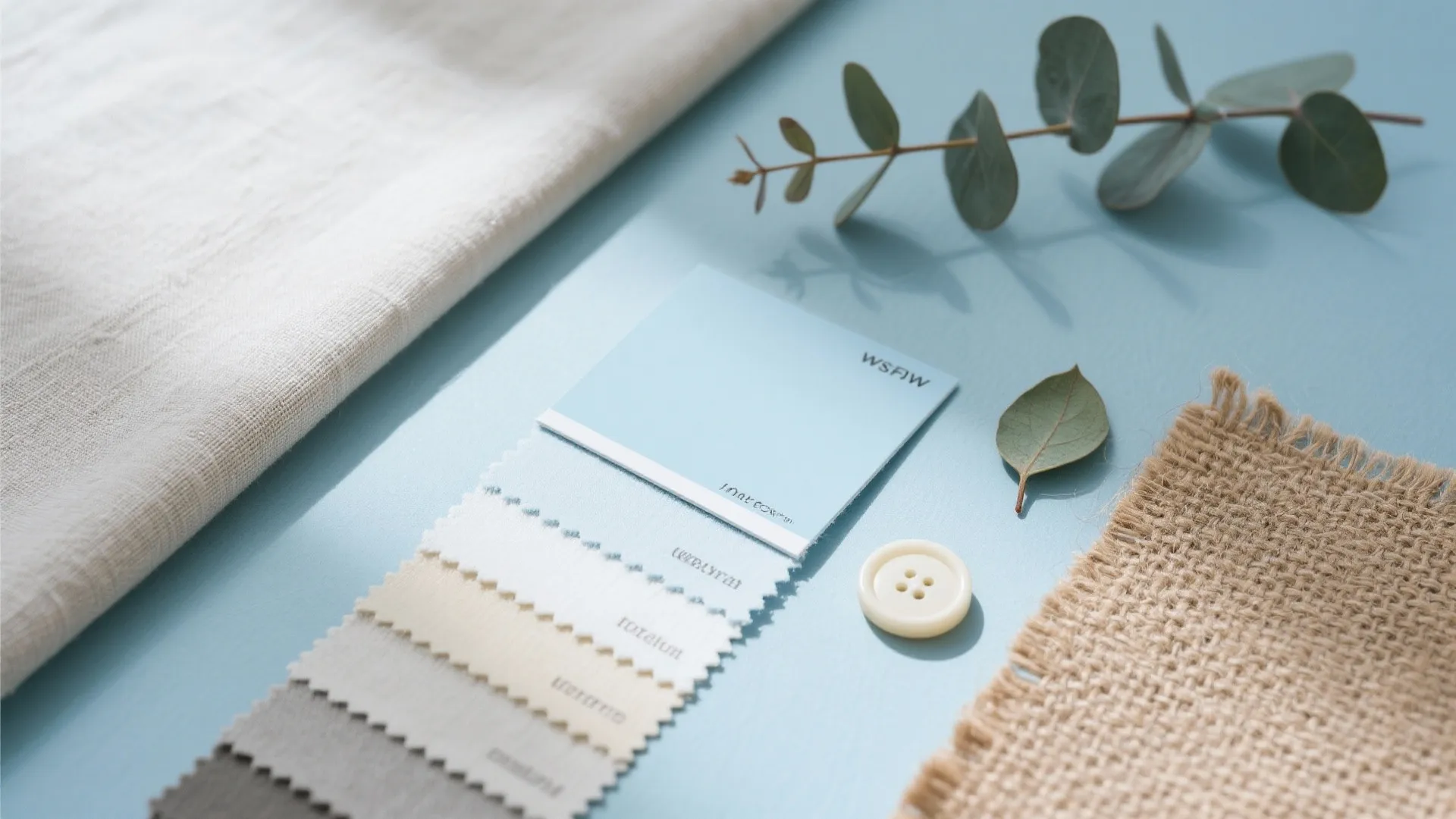 Soft Blues, Neutrals, and Natural Textures