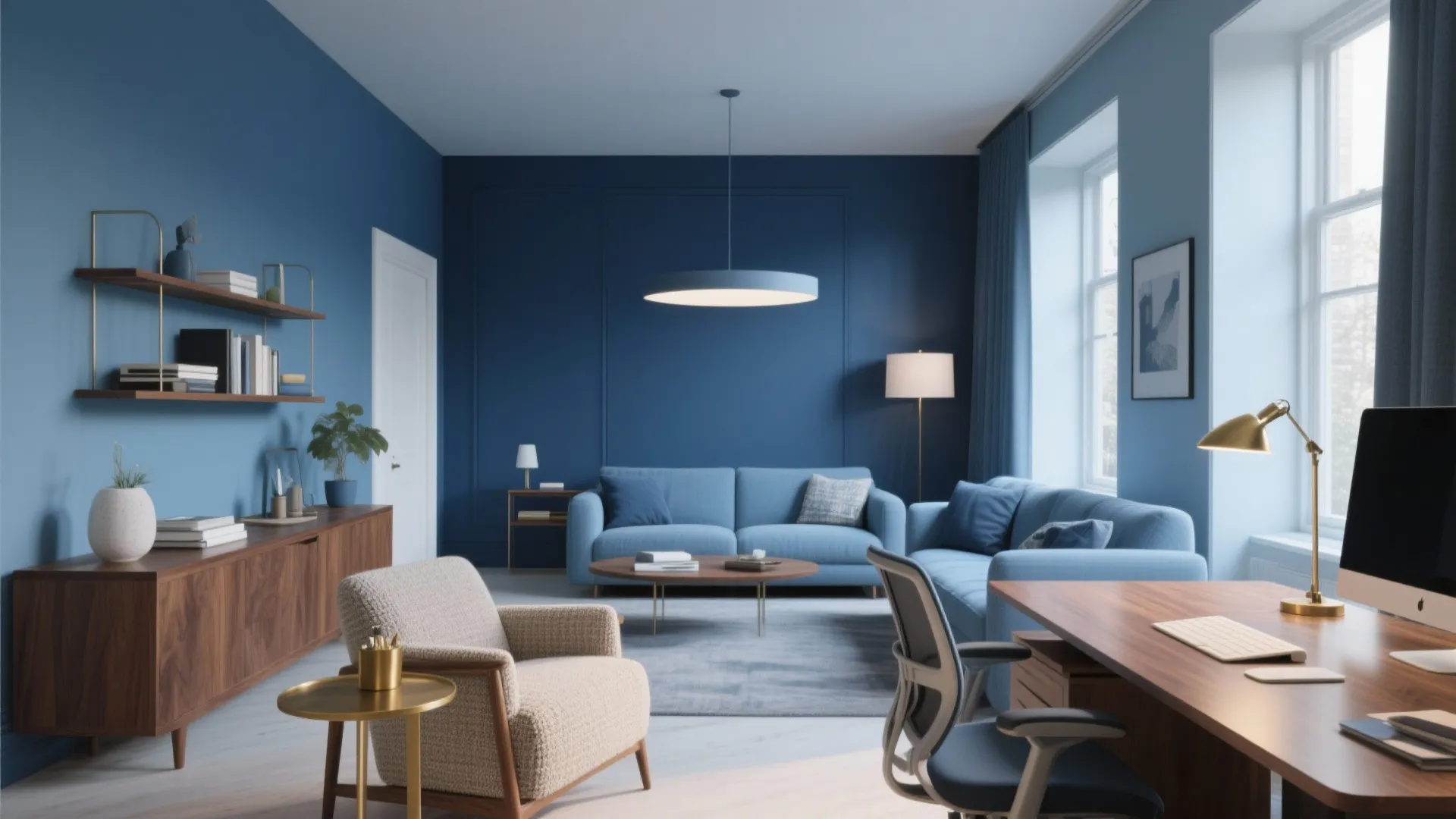 Blue Colour Room Design: Transform Spaces with Calm and Style: 1 Minute to Discover Fast-Track Blue Room Design Secrets