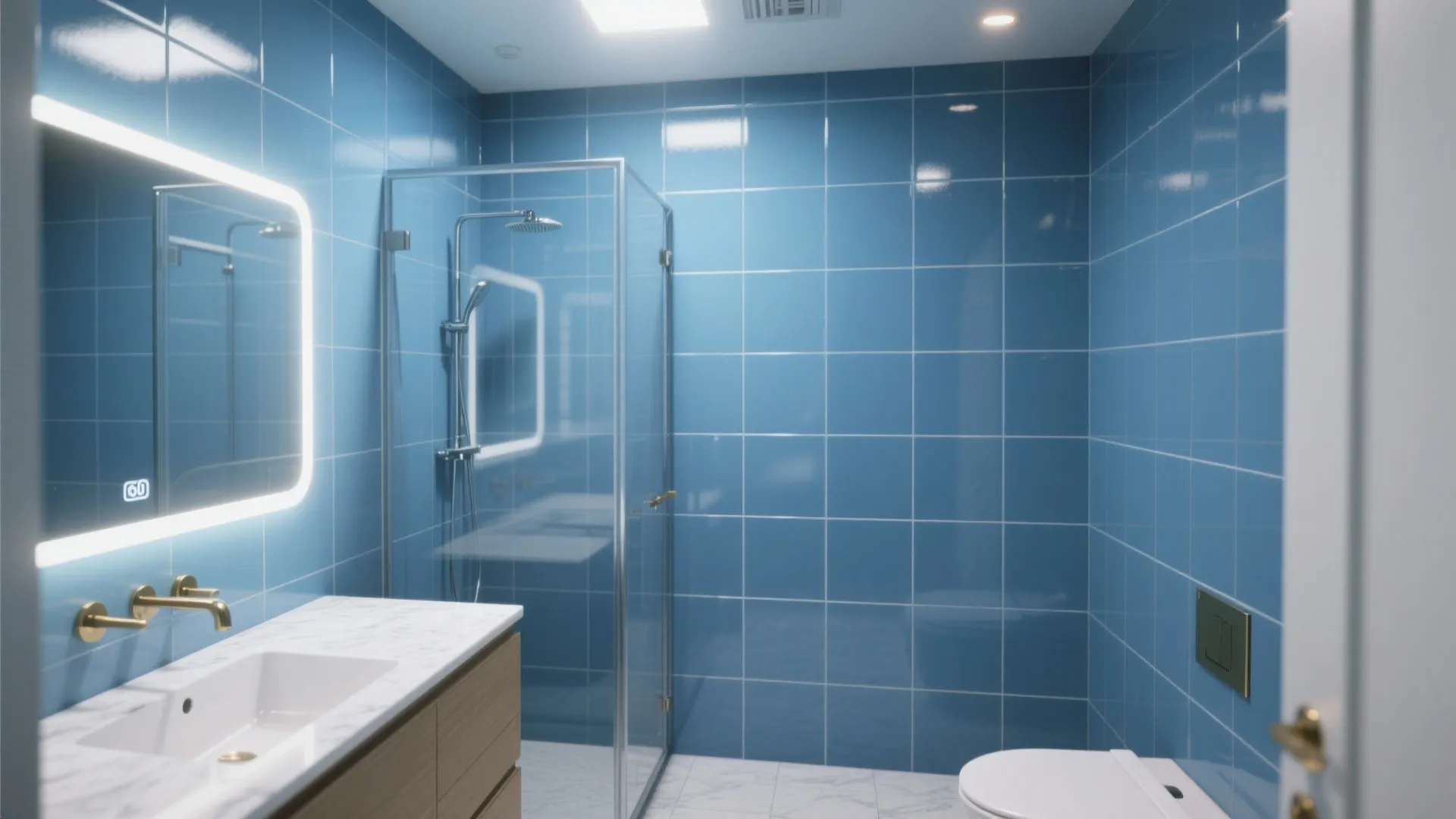 Glass, Gloss, and Glow: Make Blues Brighter