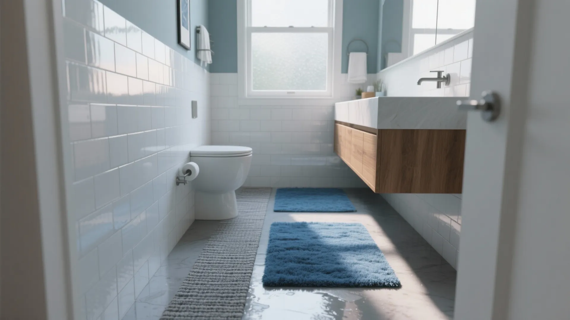 5 Blue and Gray Bathroom Rug Ideas: Stylish small-space solutions with blue and gray bathroom rugs — five practical inspirations from a senior designer