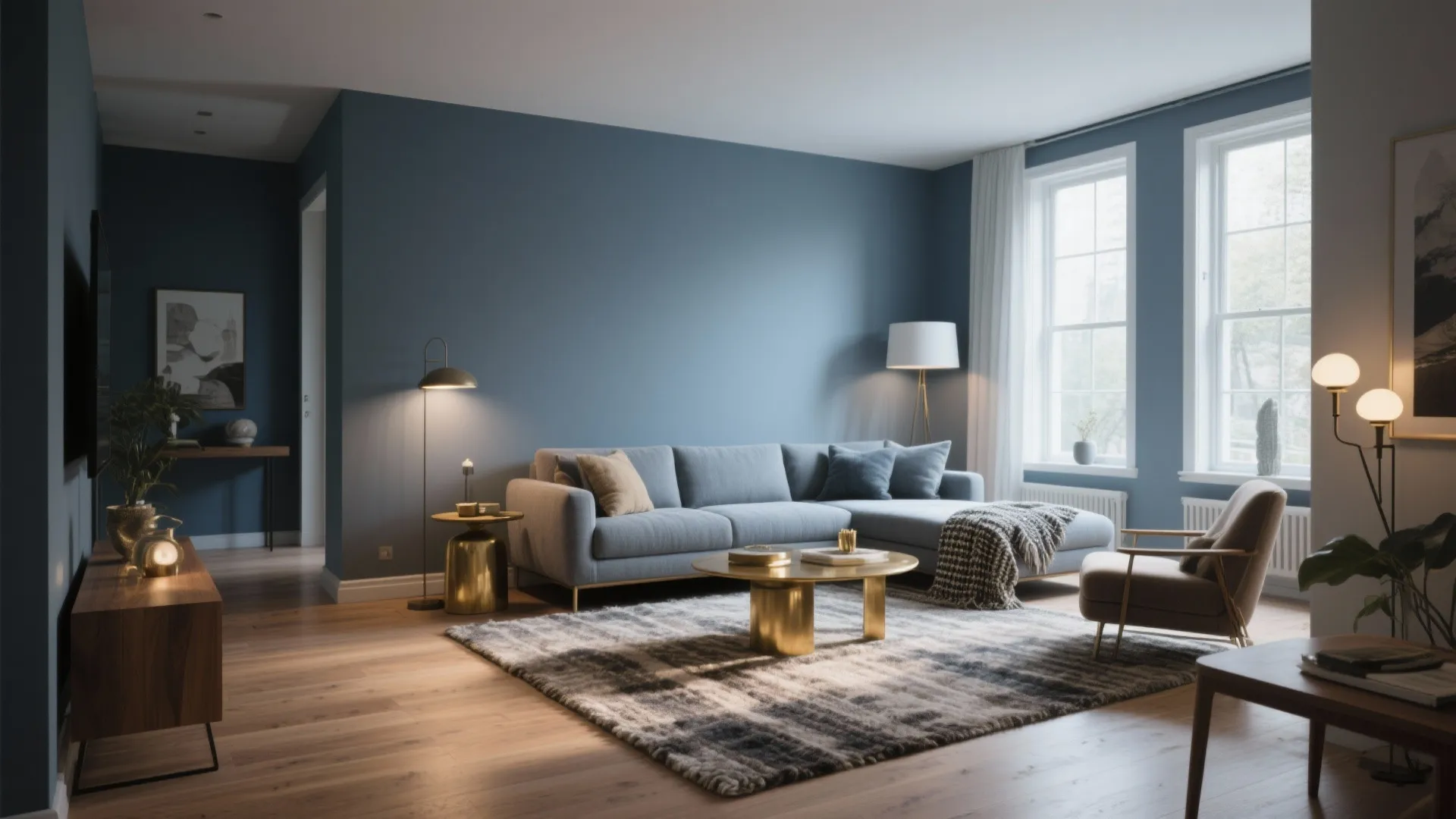 Blue Gray Paint Colors for Living Room — 5 Ideas: Five friendly, practical blue-gray paint inspirations to refresh your living room — with tips from a decade of small-space projects.