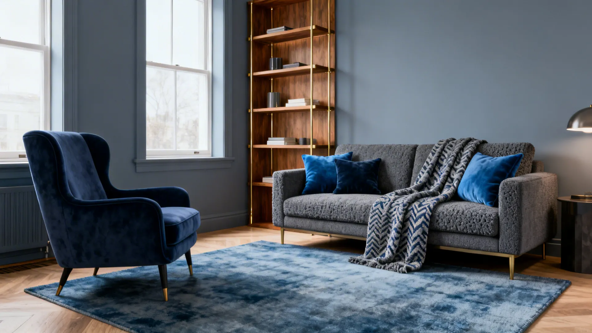 Blue & Gray Living Room Ideas — 5 Inspo Tips