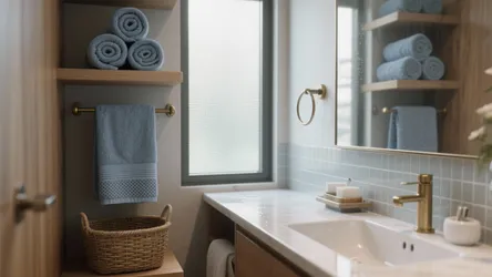 5 Blue Gray Bathroom Towel Ideas