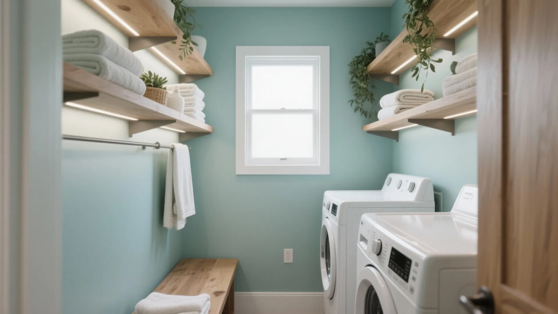 Serene Blue-Green for Spa-Like Calm