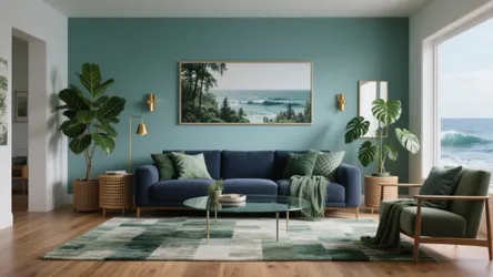 Blue & Green Living Room: 5 Inspo Ideas