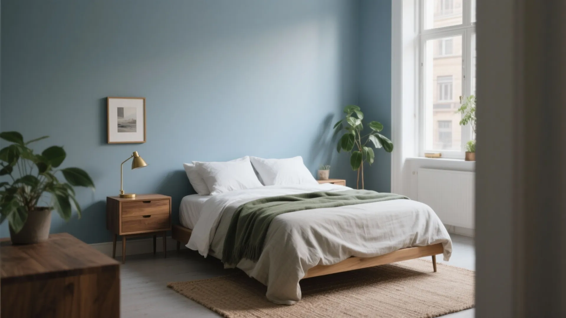 Serene Blues & Greens for Restful Rooms