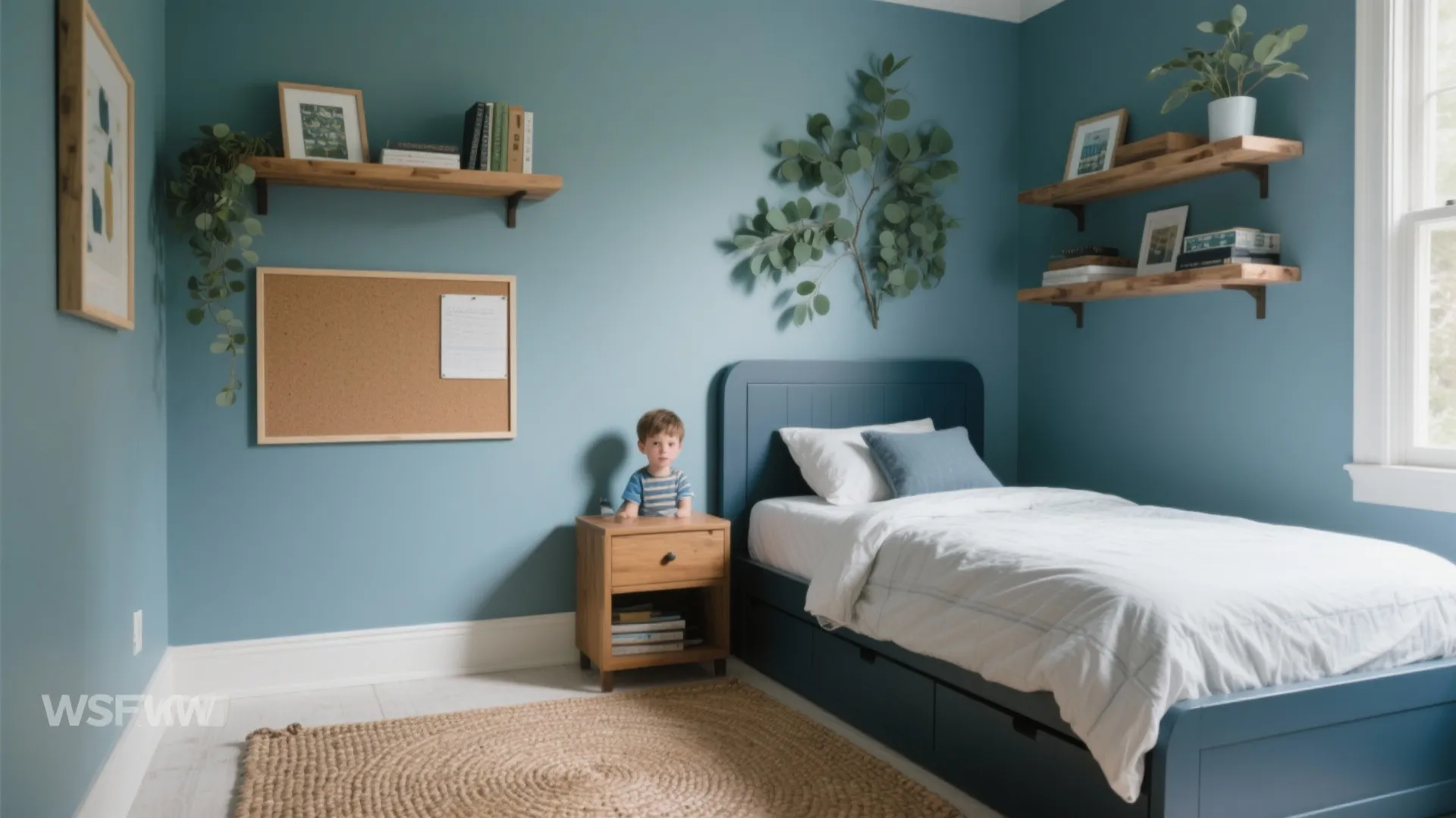 Calming Blues and Greens for Focus and Sleep