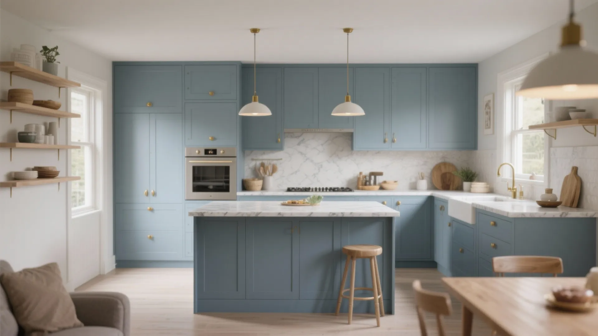 5 Blue-Grey Kitchen Island Ideas: Small-space secrets and real project tips for styling a blue-grey kitchen island