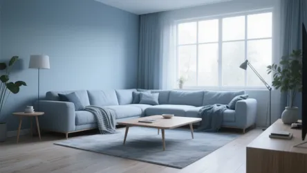 10 Blue-Grey Living Room Ideas