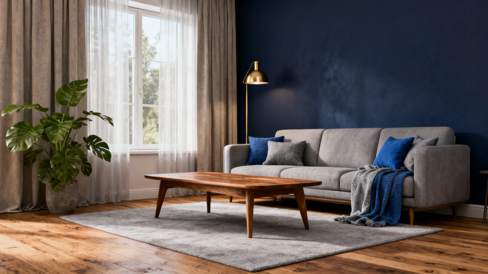 Blue & Grey Living Room Ideas — 5 Inspo I Love