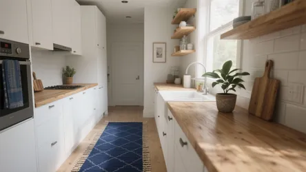 5 Blue Kitchen Runner Ideas