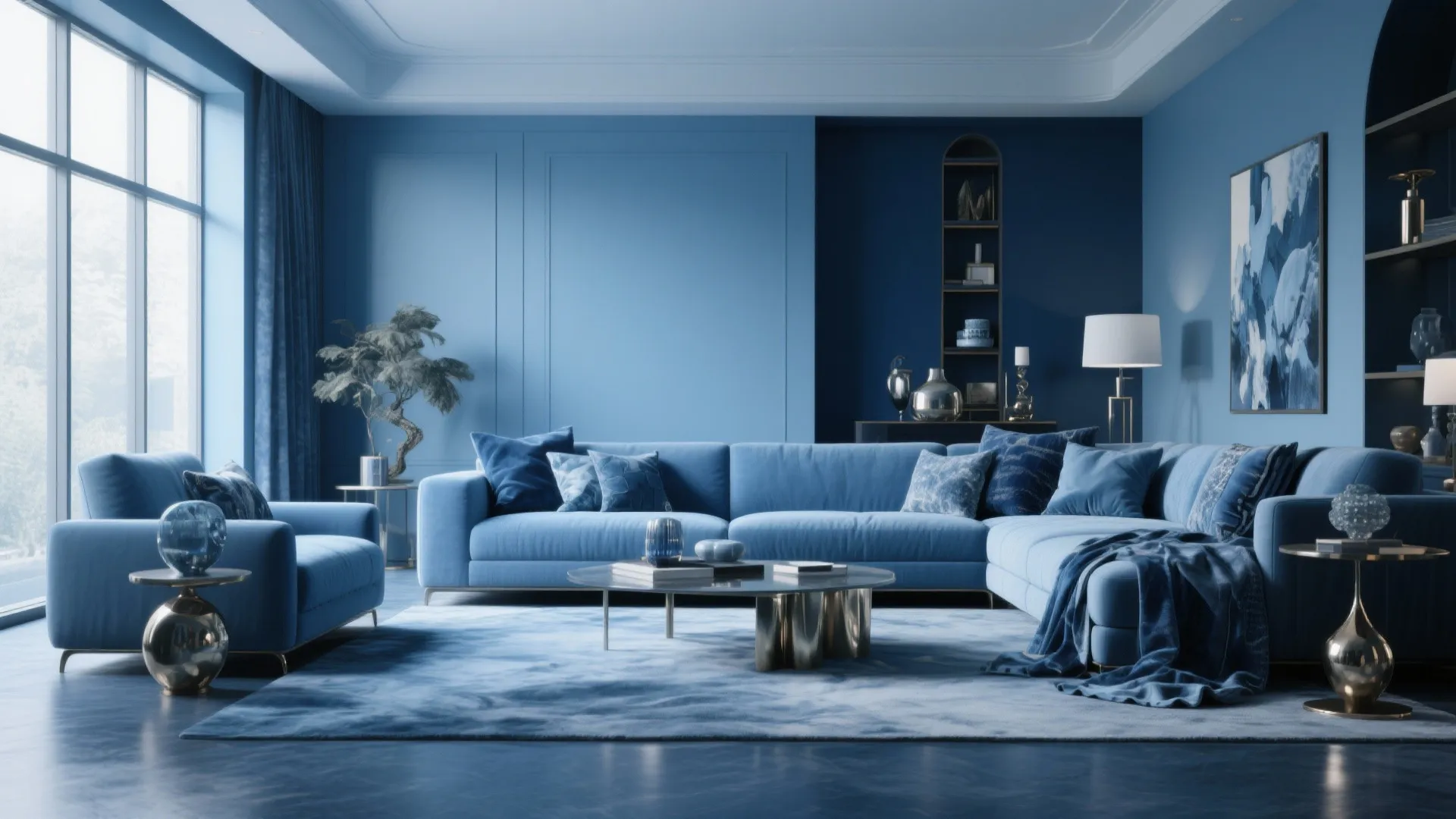 9. Monochromatic Blue Layers