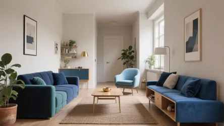 5 Blue Living Room Set Ideas