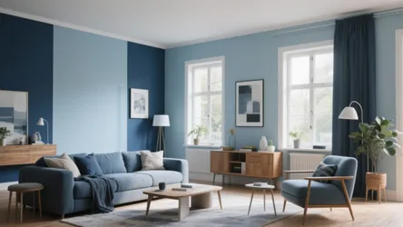 10 Blue Paint Ideas for Living Room