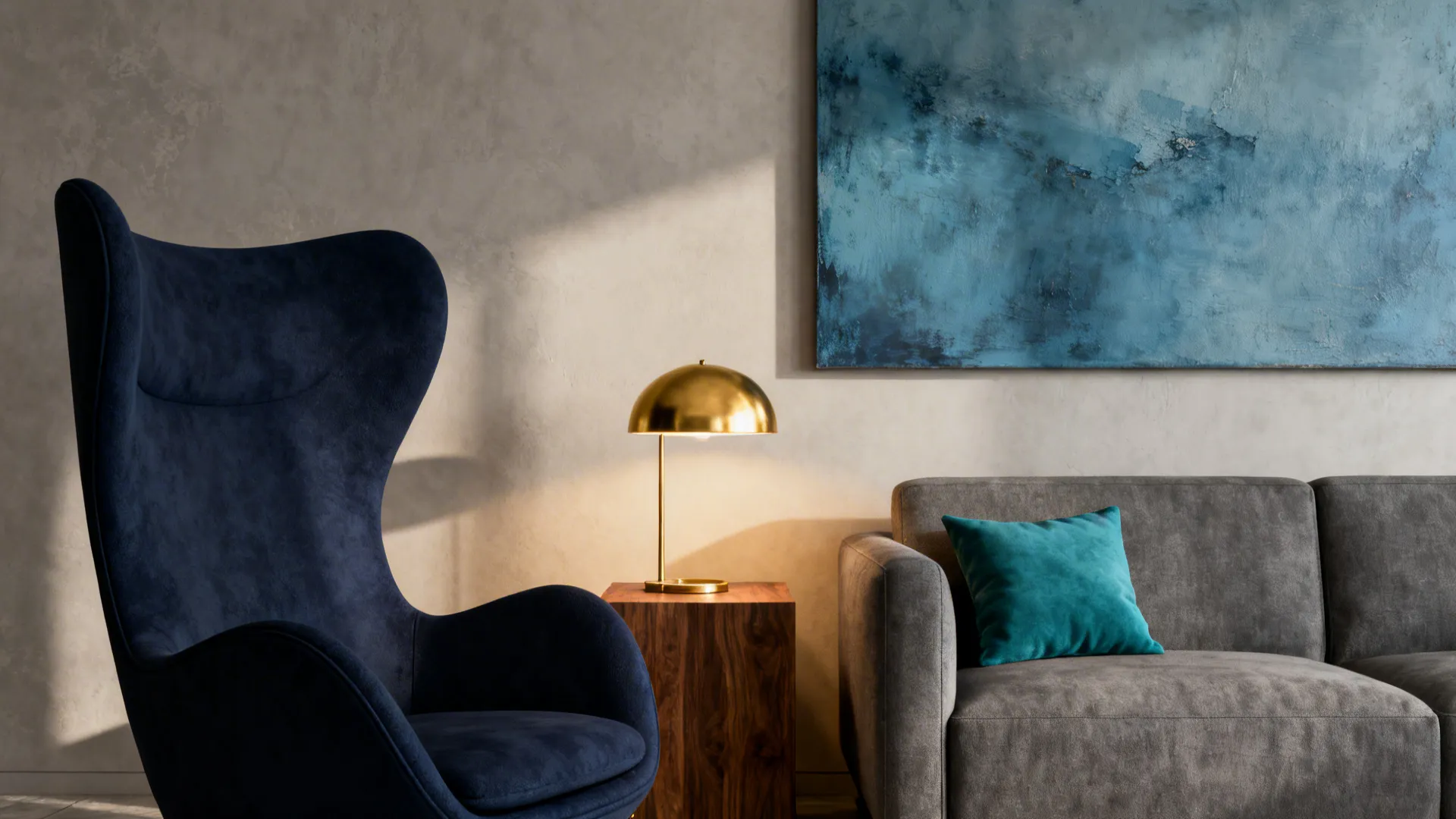 3. Use blue as the mood-shaper