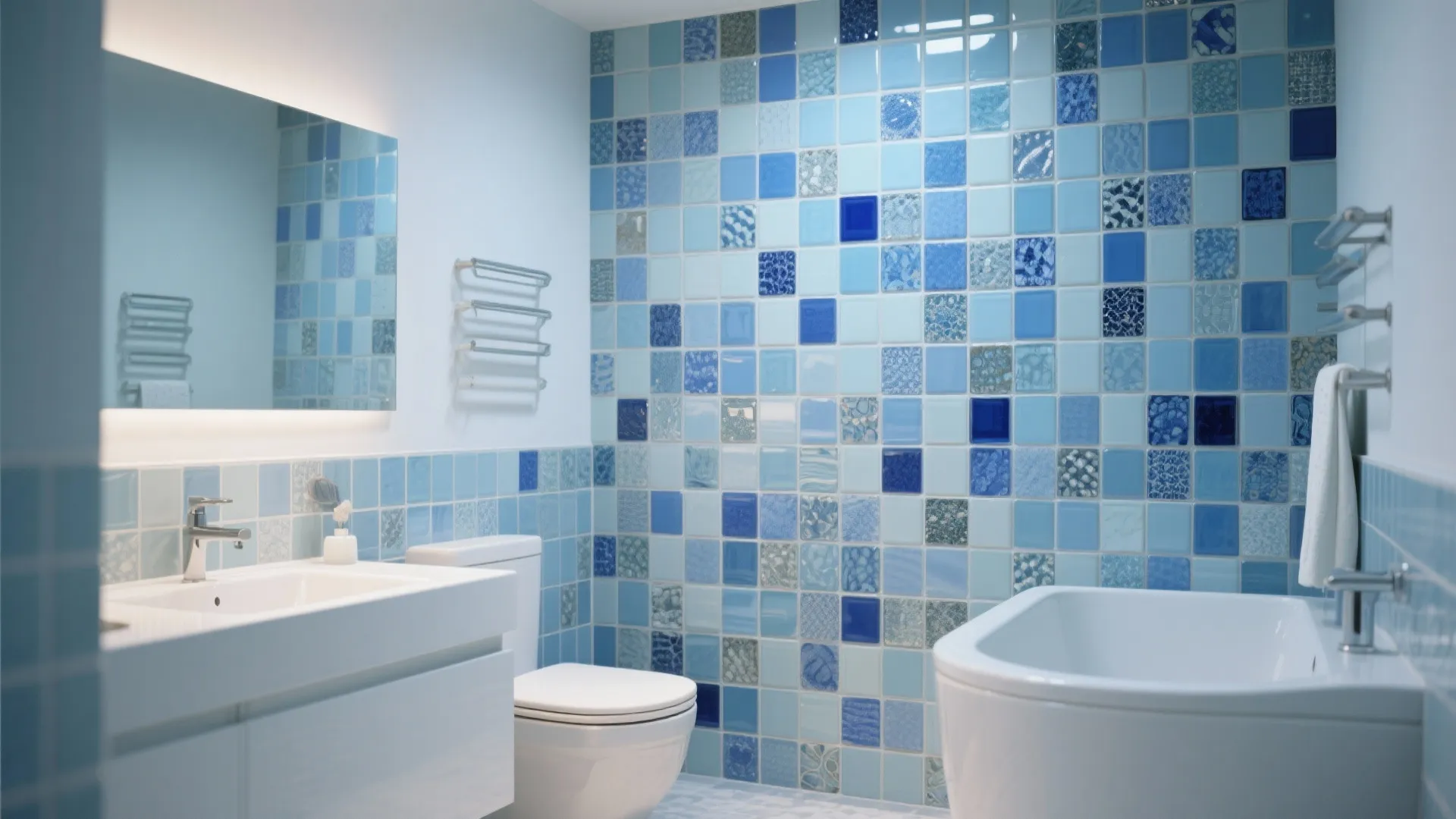 4. Mosaic Feature Wall