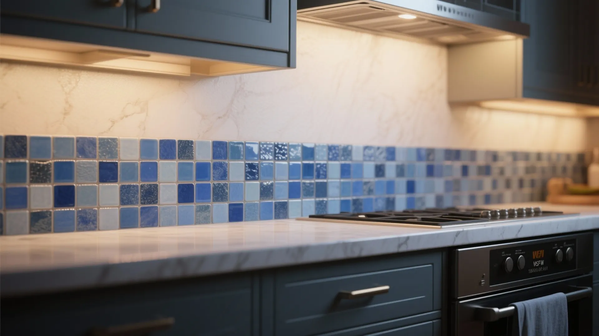 4. Mosaic strip as a reveal