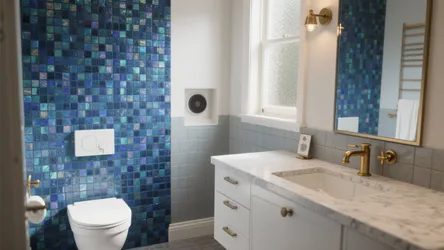 5 Blue Mosaic Tile Bathroom Ideas