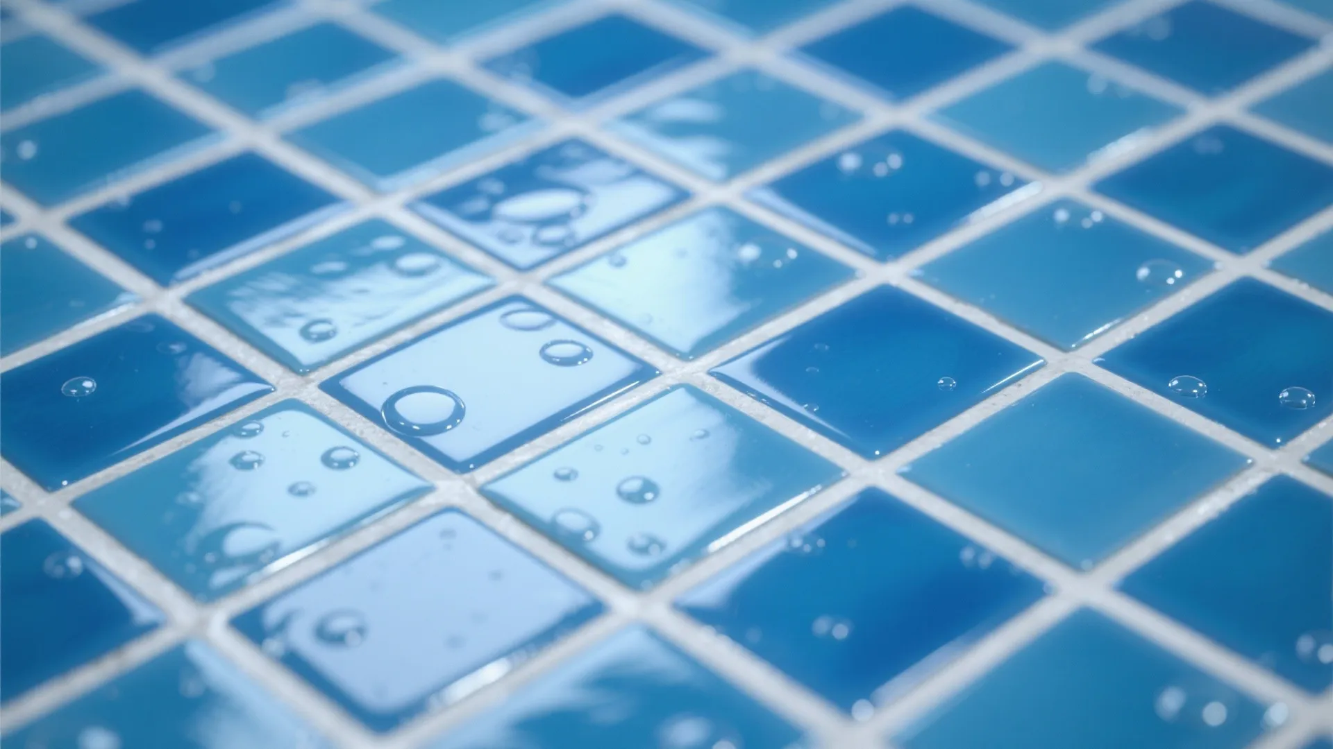 1. Classic offset layout with bright grout