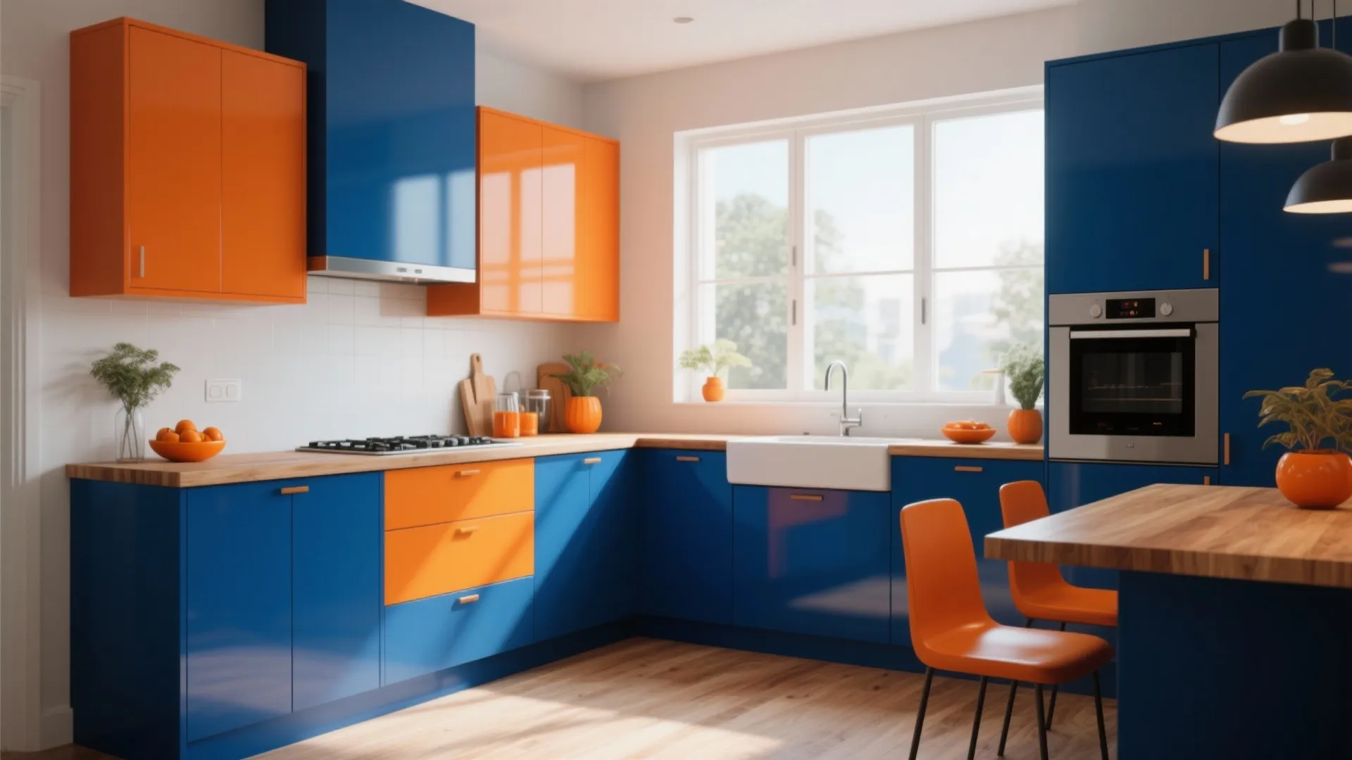 Blue and Orange Kitchen Ideas for a Vibrant Space: Transform Your Kitchen with Bold Color Combinations
