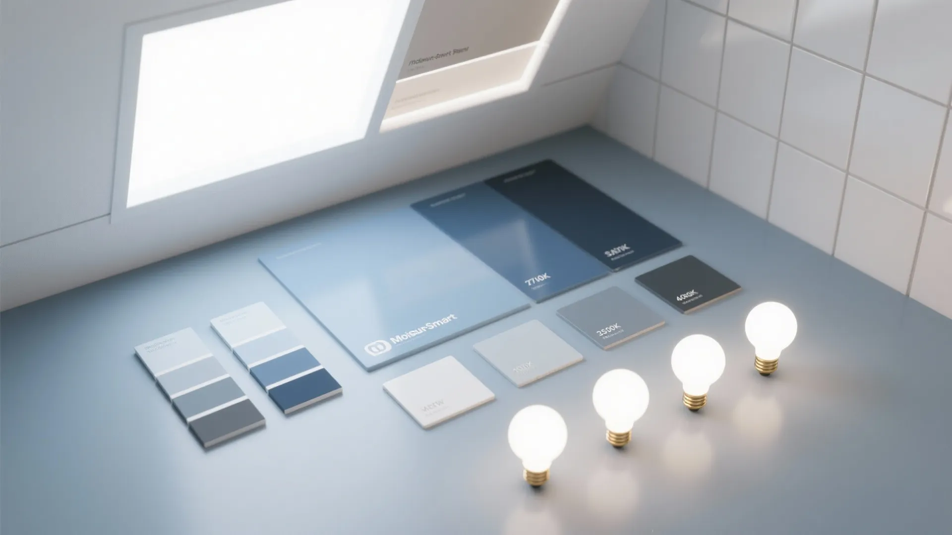 Idea 4: Moisture-smart blue paint that stays gorgeous