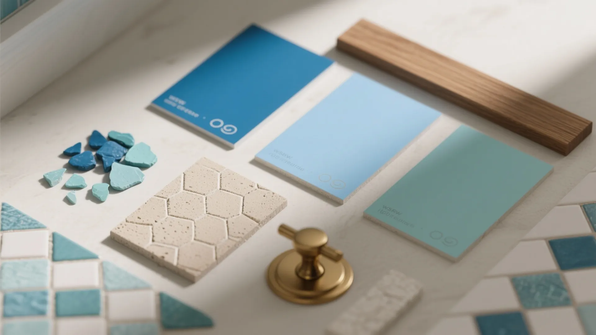 5. Blue Paint, But Mind the Undertone