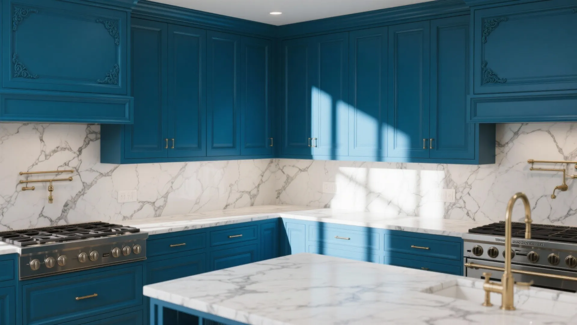 9. Blue Panel Molding