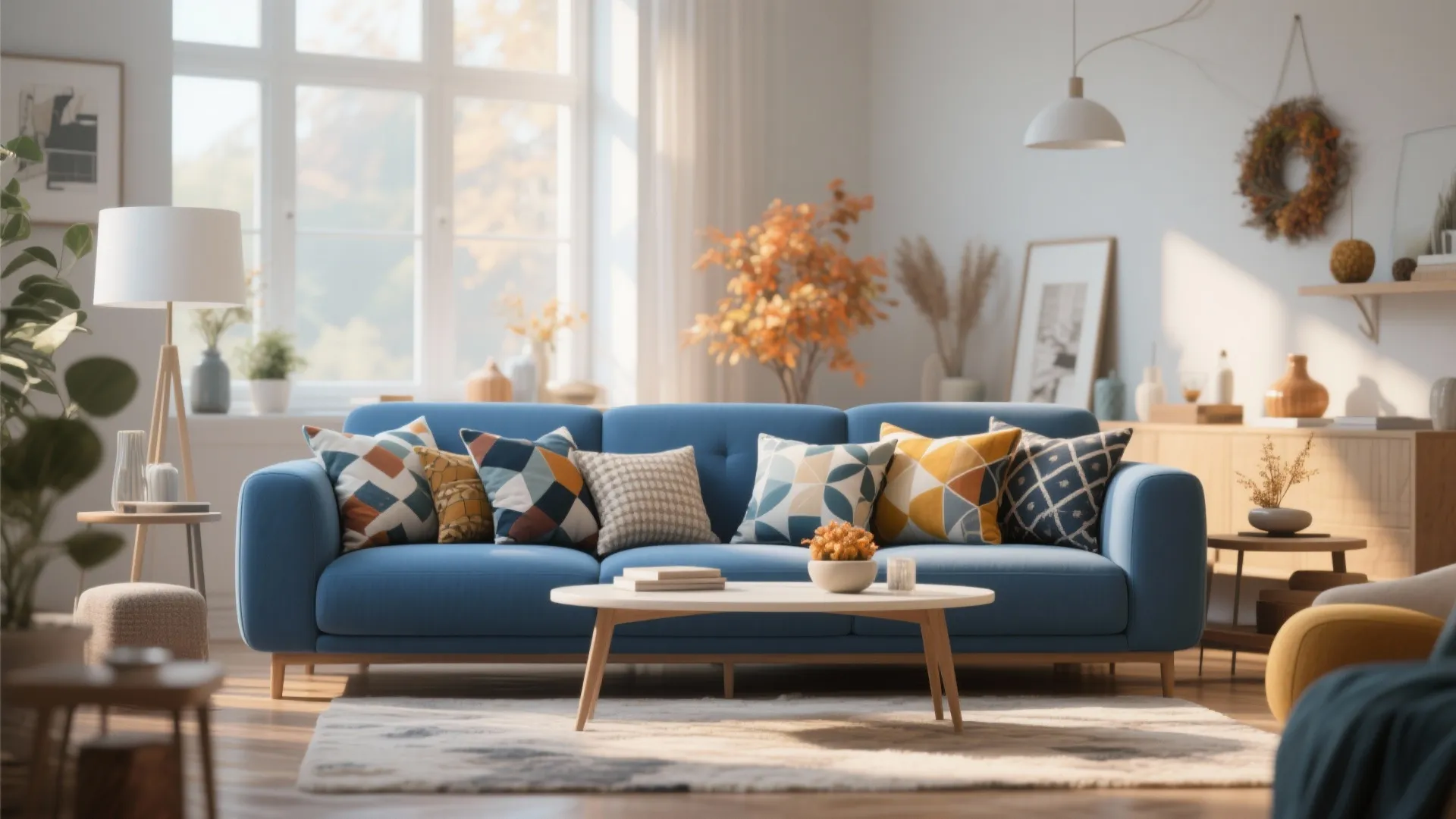 10. Mix-and-Match Throw Pillows