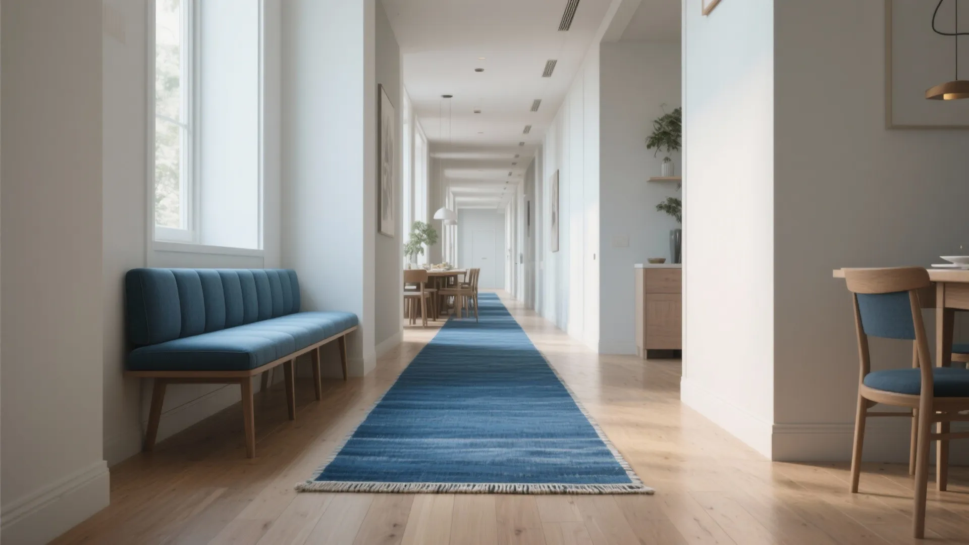 5. Runner Rugs for Narrow Dining Spaces