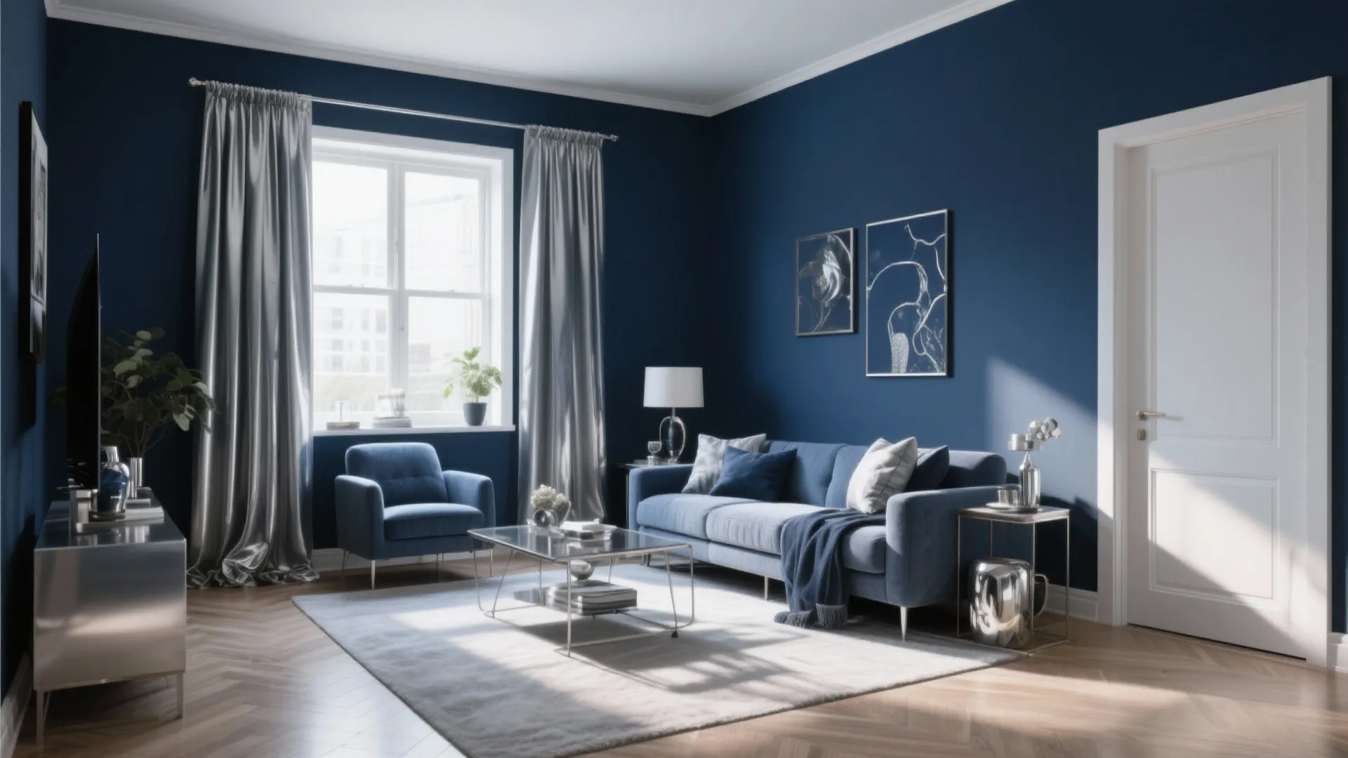 10 Blue and Silver Living Room Ideas: Personalized Design Tips & Real-Life Cases from a Senior Interior Designer