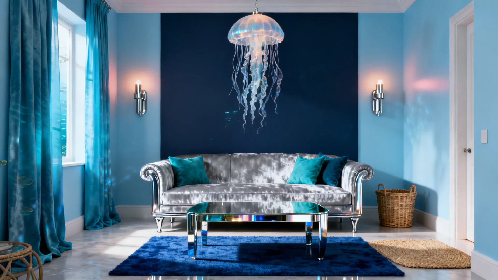 Blue & Silver Living Room Ideas — 5 Inspo: Stylish blue and silver living room ideas with practical tips from a 10+ year interior designer