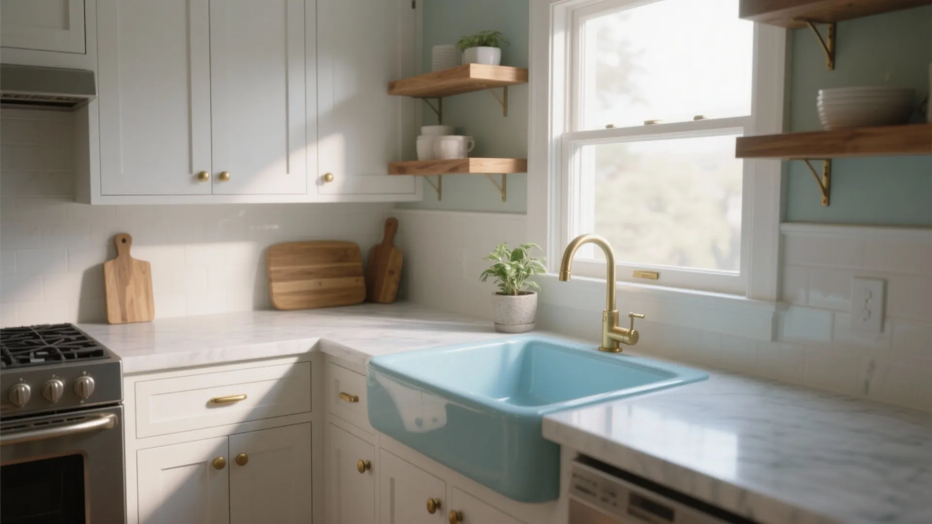 5 Blue Kitchen Sink Ideas: Creative small-space solutions and styling tips for a blue kitchen sink