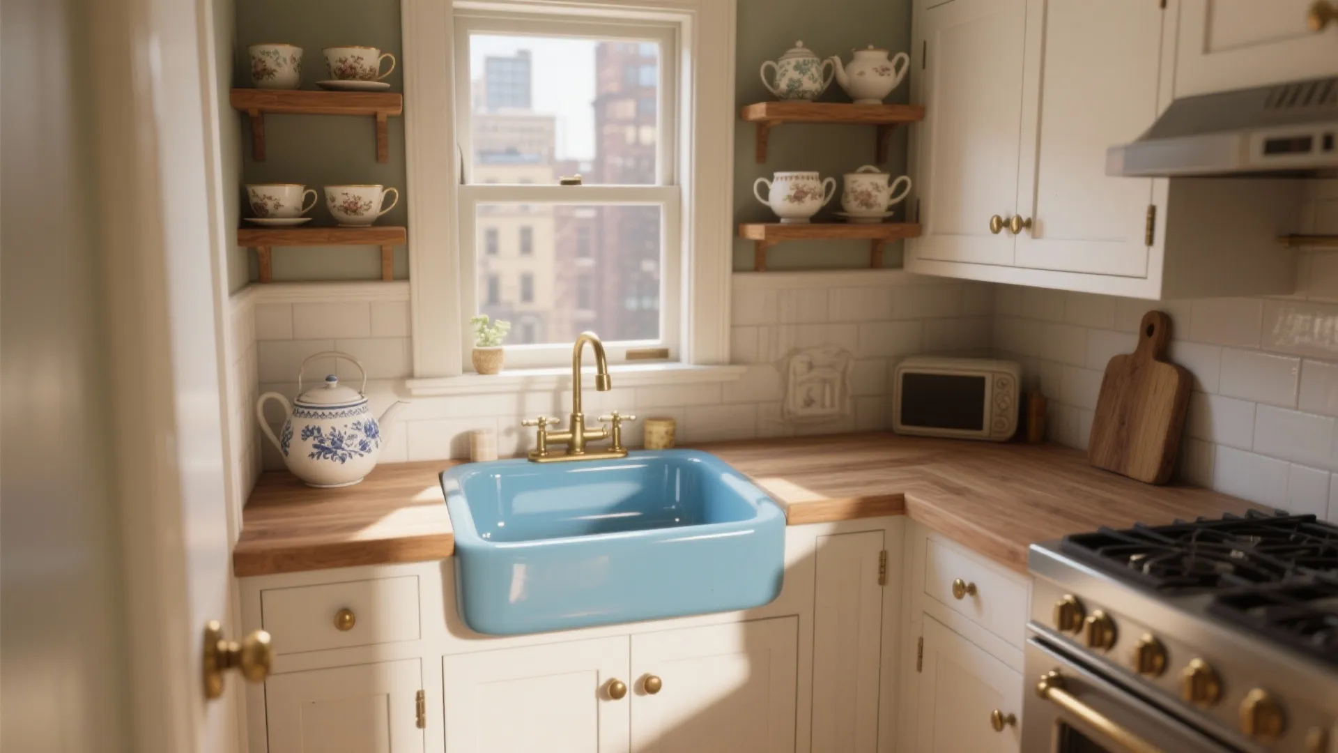5 Blue Sink Kitchen Ideas to Transform Small Spaces: Creative small-kitchen solutions featuring blue sinks, practical tips, and my real-life project stories