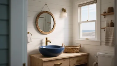 Bold Bathroom Ideas with 5 Blue Sink Inspirations