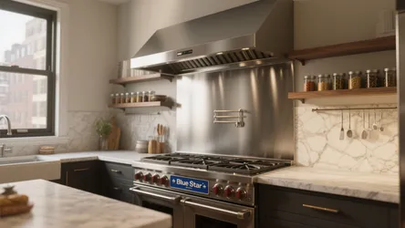 5 Small-Space Ideas for a Blue Star Kitchen Range