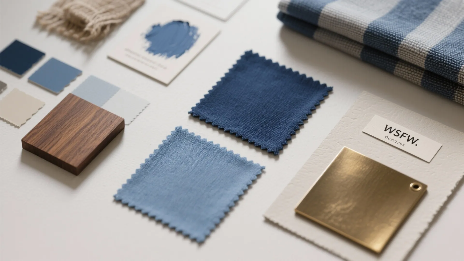 2. Use two blues to avoid monotony