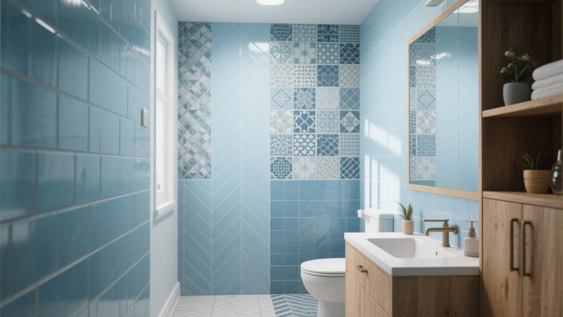 10 Blue Tile Bathroom Ideas: Fresh and Stylish Ways to Use Blue Tile in Your Bathroom