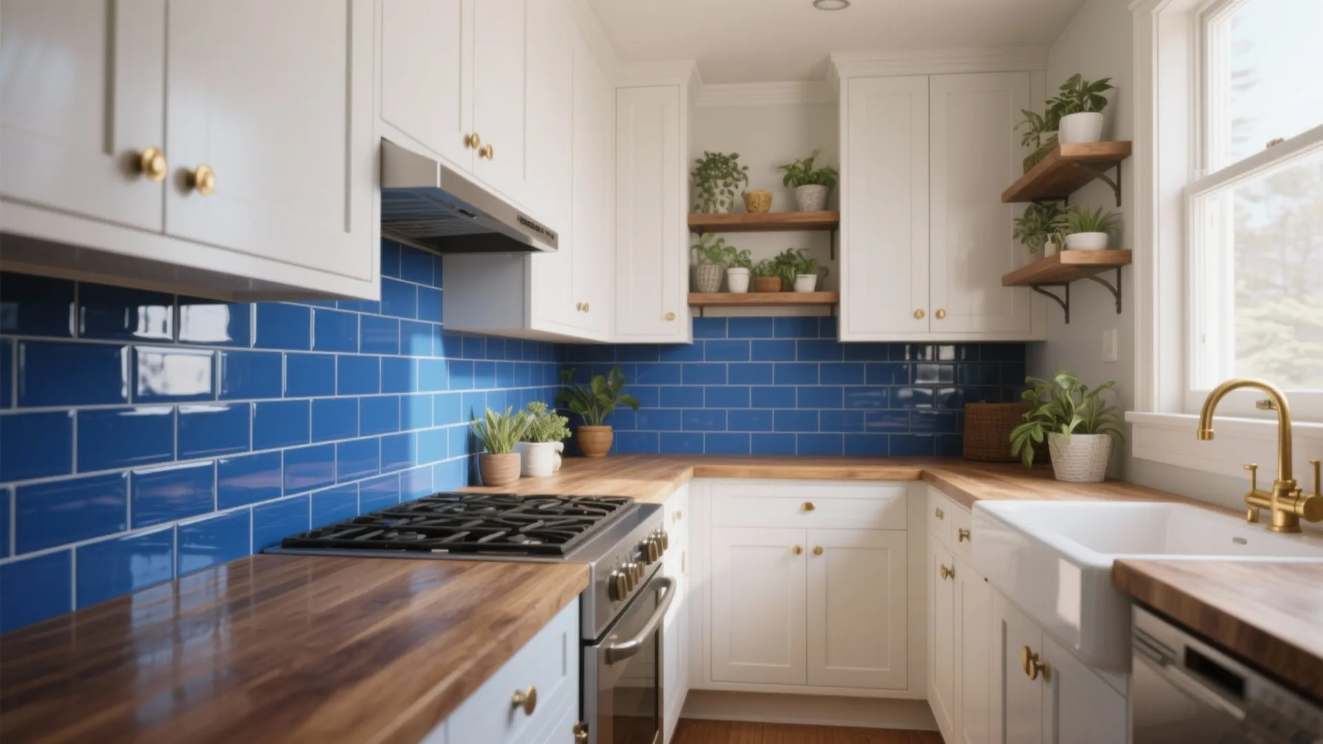 Blue Tile Kitchen Backsplash: 5 Inspiring Ideas: Creative small-space solutions and real-world tips for using blue tile backsplashes in kitchens