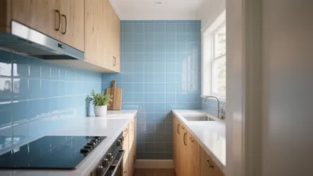 5 Blue Kitchen Tile Ideas for Small Spaces