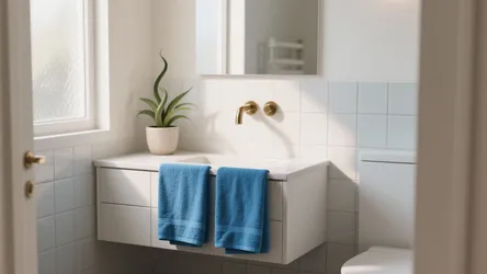 5 Smart Ways to Use Blue Hand Towels in Small Bathrooms