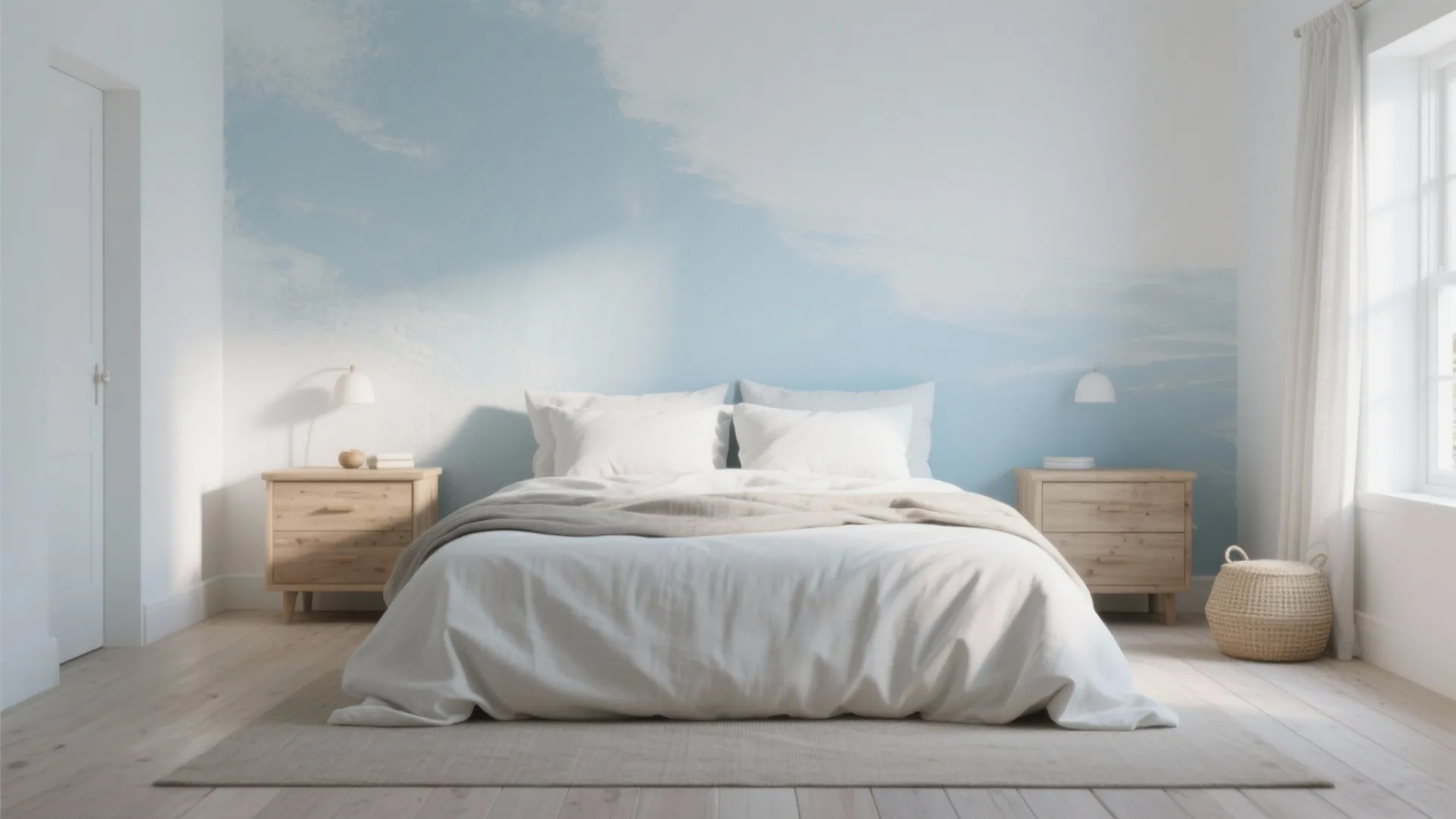4. Soft Blue-Undertone White — Calming and Coastal