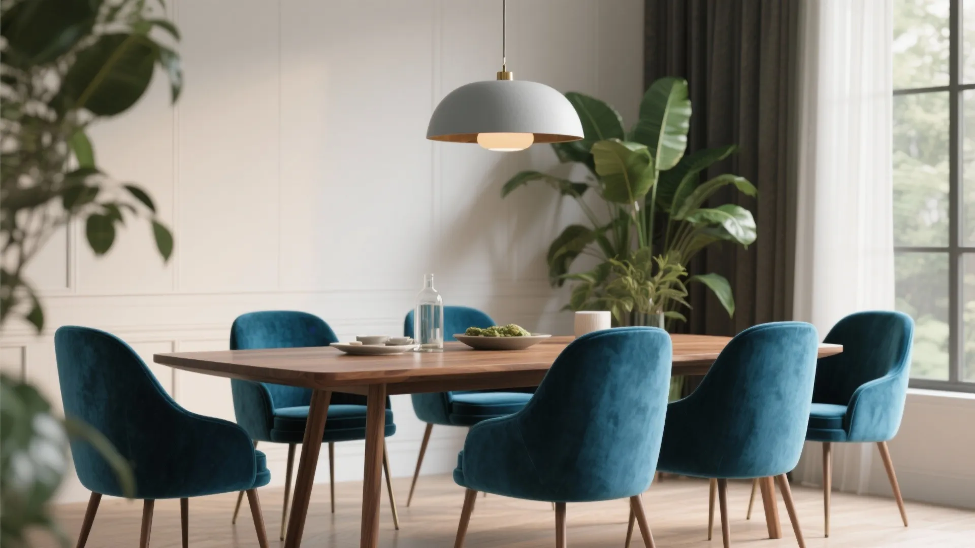 Tip 5: Blue Dining Chairs