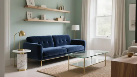 5 Blue Velvet Sofa Living Room Ideas That Work